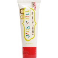 Prírodná nechtíková zubná pasta JAHODA 50ml JACK N´ JILL 